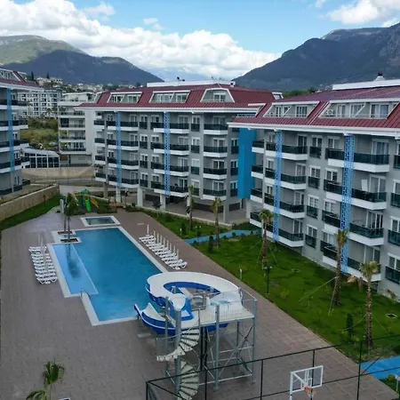 Stylish Calypso With Pool&beach Apartament Alanya